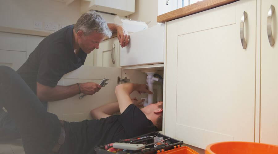Professional burst pipe repair services in Austin, IN